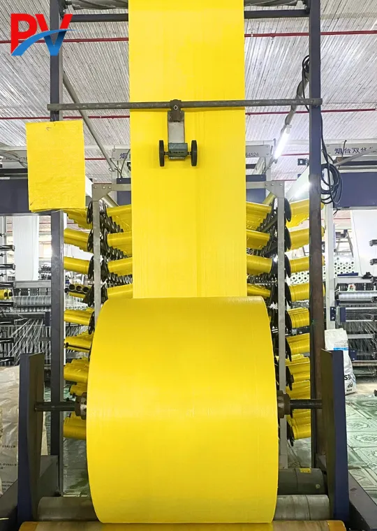 CUỘN PP DỆT MÀU VÀNG - KHỔ 45CM